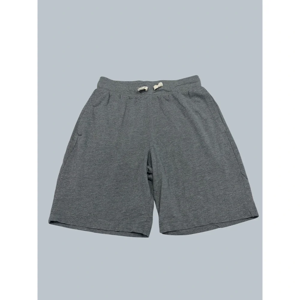 BCG Mens Athletic Shorts Heather Gray Elastic Drawstring Pockets Size Small NWOT